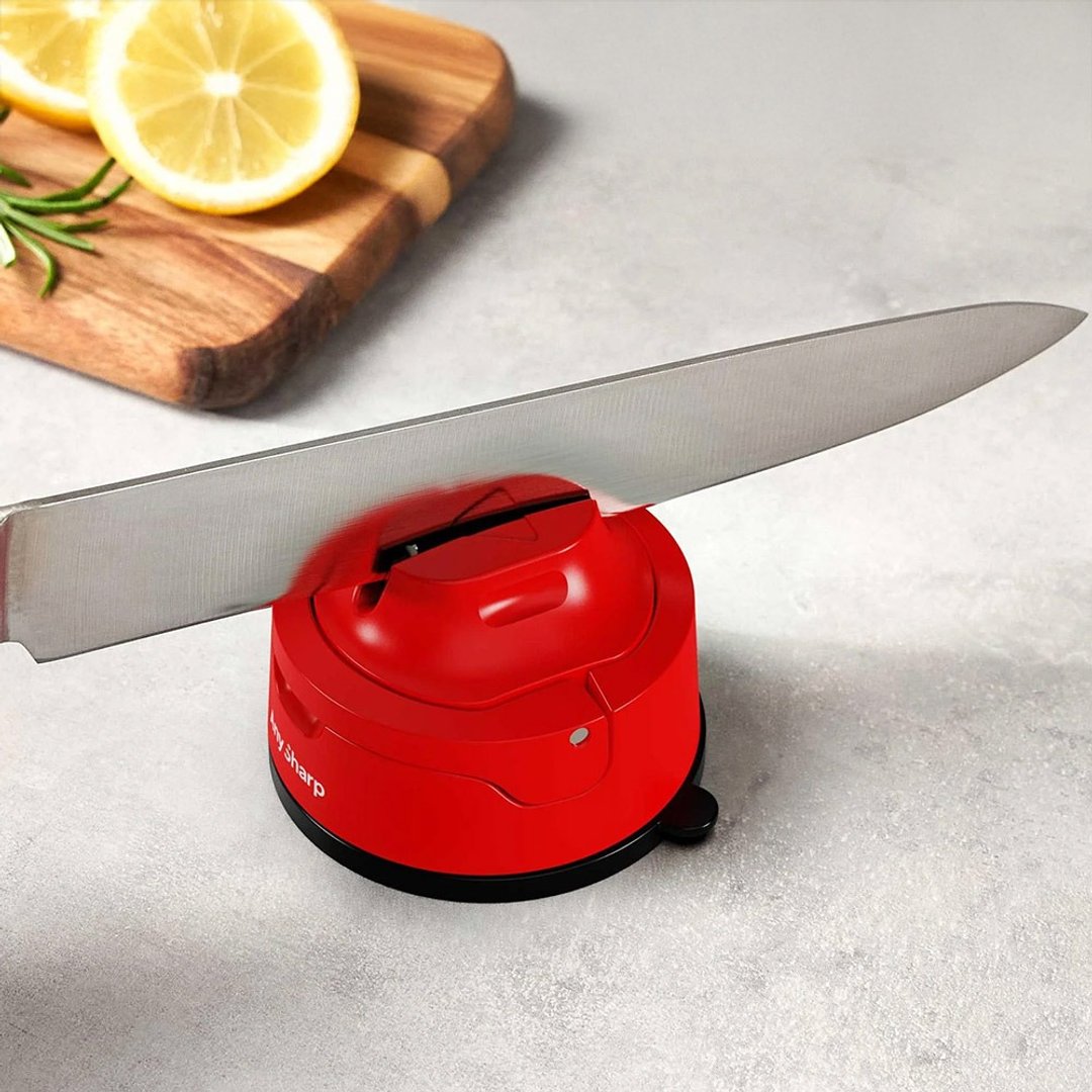 AnySharp 可集屑吸盘磨刀器【红色】EVO - 菜刀/刀架 - 其他材质 红色