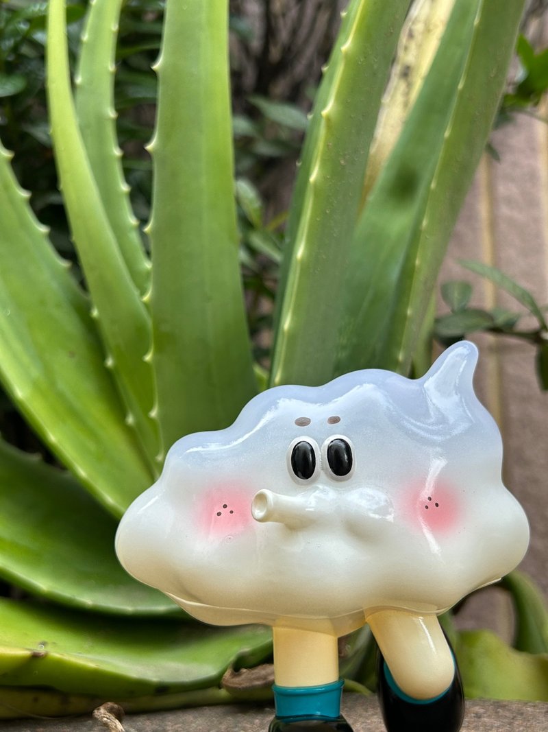 喇叭云 软胶公仔 - 玩偶/公仔 - 塑料 白色