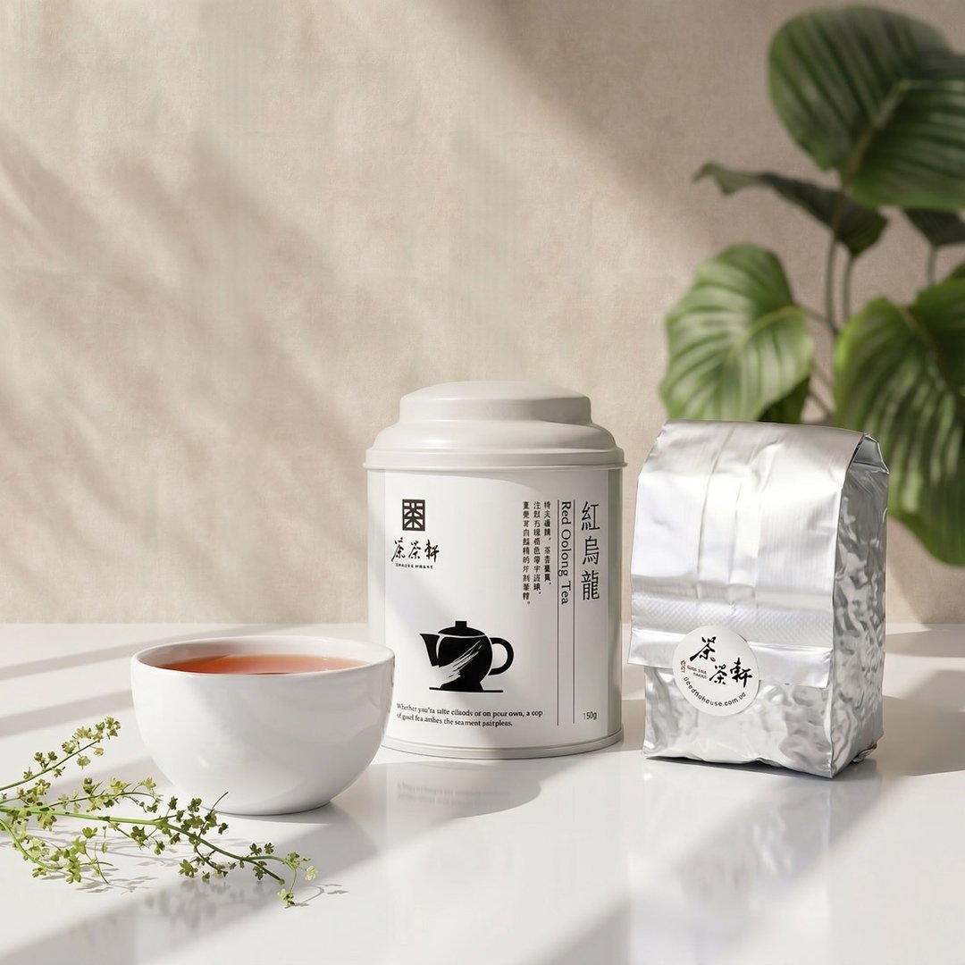 茶茶轩 - 鹿野红乌龙 150g - 口感厚实、熟果香、温润顺口 - 茶 - 新鲜食材 咖啡色