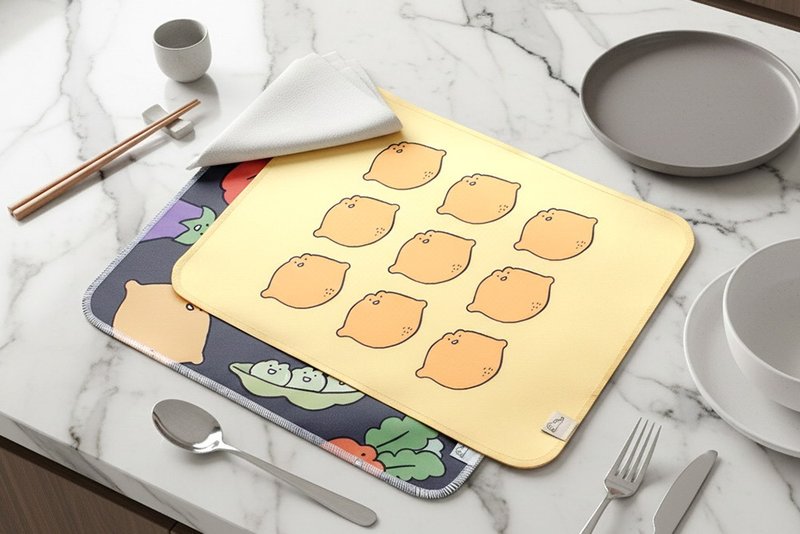 【幸福朵朵 x 呱松蛙蛙】 独家授权 餐垫 餐桌垫 - 餐垫/桌巾 - 防水材质 多色