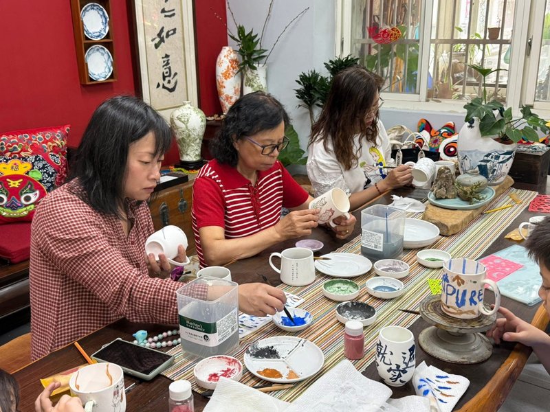 贝瓷彩绘 体验 - 陶艺 - 瓷 