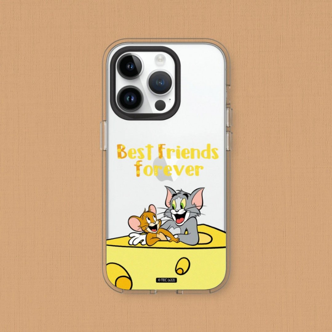 Clear透明防摔手机壳∣汤姆猫与杰利鼠/Best friends for iPhone - 手机配件 - 塑料 透明