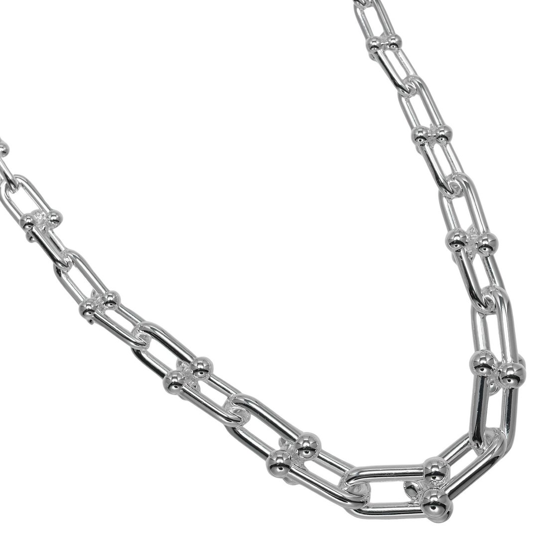 [日本直送] Tiffany & Co. 银纯银五金渐层链项链，约 109.7 克 [二手] A 级 - 项链 - 银 银色