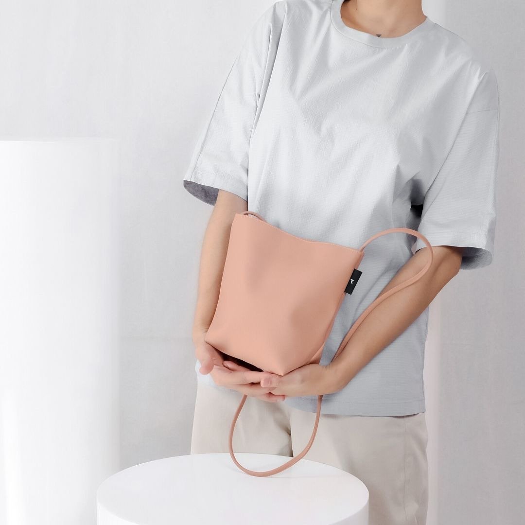 RUST BRAND / BUCKET - ASH ROSE - 其他 - 人造皮革 粉红色