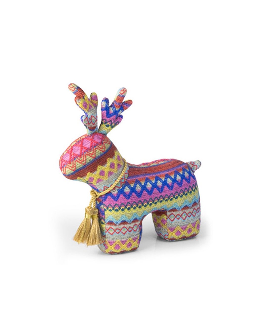 英国Dora Design高品质设计驯鹿布偶造型纸镇-缤纷限定版 - 其他 - 棉 多色