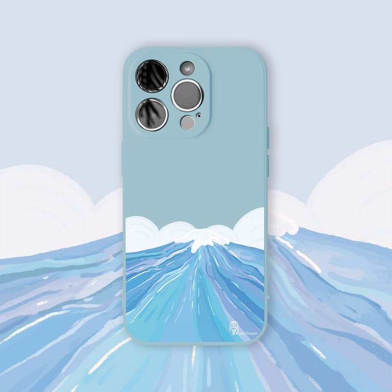 联名 梦女小姐 富士山 防摔手机壳 MDAA04 - 手机壳/手机套 - 硅胶 多色