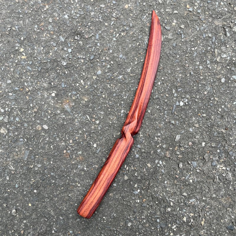 我贩剑　妖刀　一切明好　手工木剑　艺术木刀　匕首　魔剑 - 摆饰 - 木头 红色