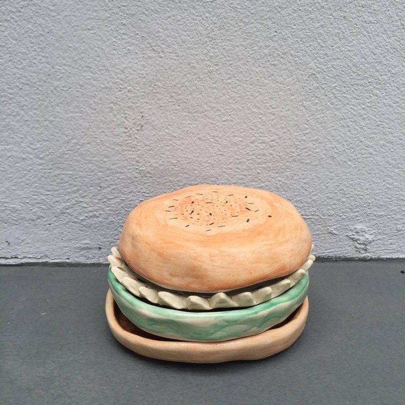 Hamburger set - 厨房用具 - 其他材质 橘色