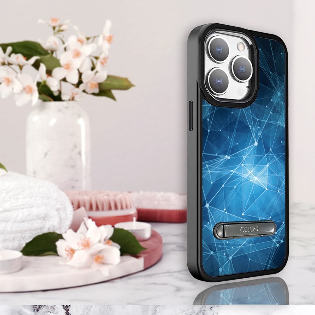 iPhone 15 14系列 军规防摔铝合金镜头框立架手机壳-科技-量子 - 手机壳/手机套 - 其他材质 多色