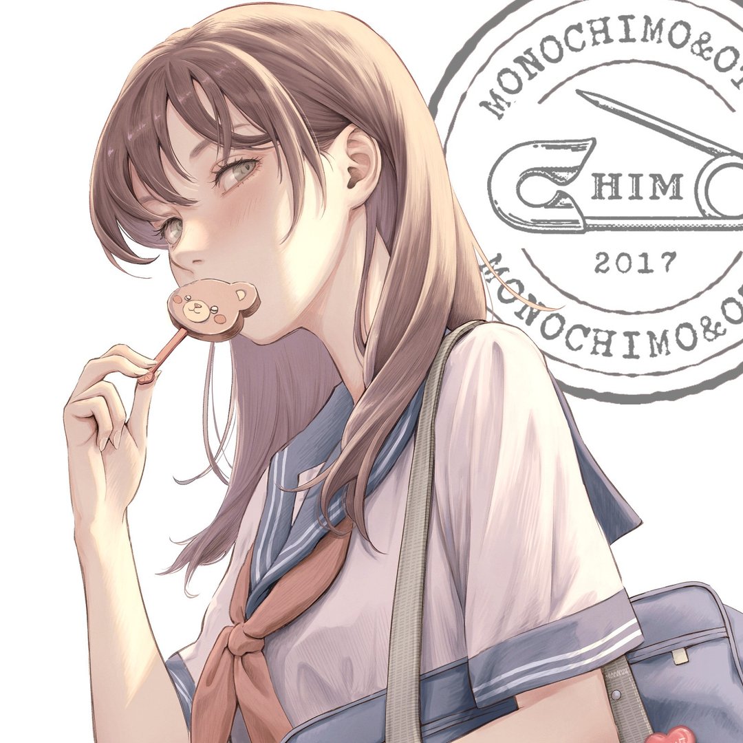 Monochimo Girl 3 | 转印贴纸 | 人物贴纸 - 贴纸 - 纸 
