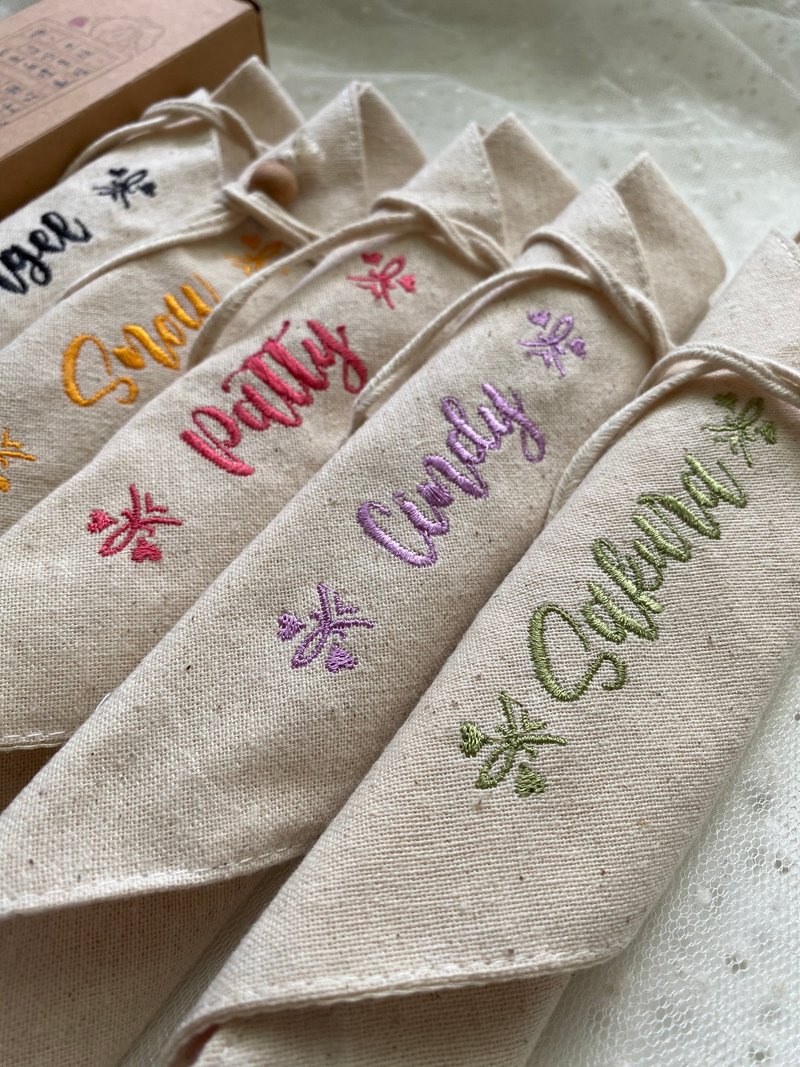 【TiNa】加购素材-绣字 绣图 刺绣 磁扣 定制化服务 - 编织/刺绣/羊毛毡/裁缝 - 绣线 多色