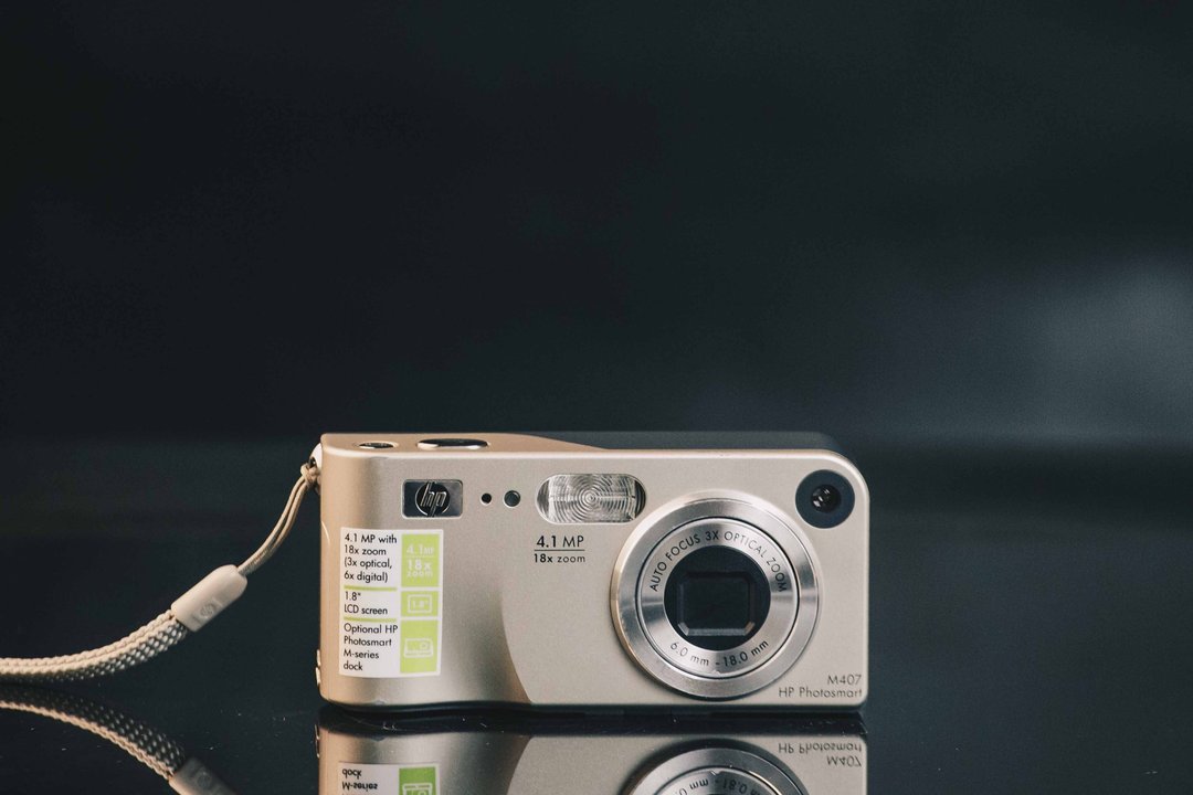 HP Photosmart M407 4MP - 相机 - 其他金属 黑色