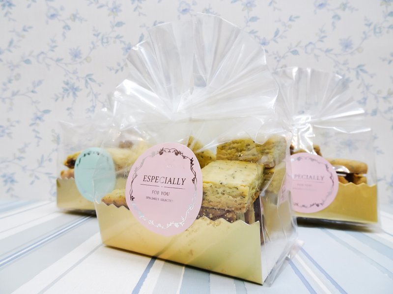 伯爵茶饼干/玫瑰岩盐芝麻饼干/兰姆蔓越莓饼干 ----蹭蹭丑饼干 - 手工饼干 - 其他材质 橘色