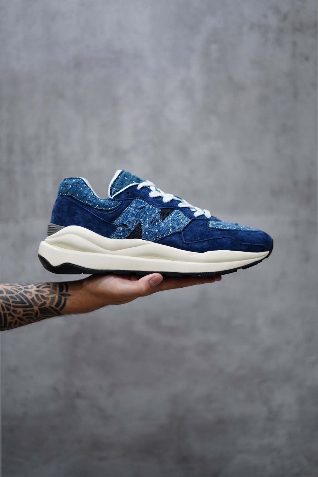 New Balance MT5740 日本褴褛布 boro 定制 - 男款运动鞋/球鞋 - 棉 