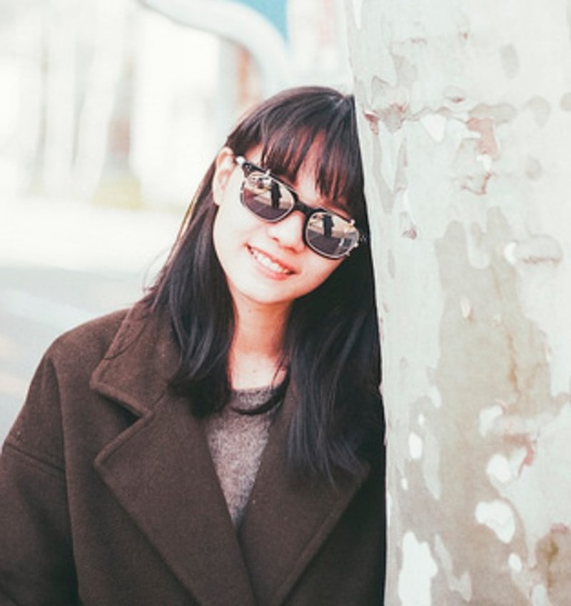 手工板材  复古眼镜框 连墨镜挂片 - 眼镜/眼镜框 - 塑料 黑色