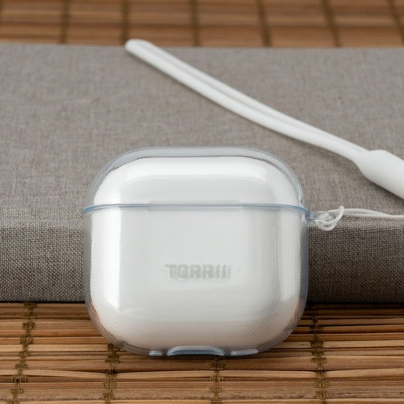 AirPods 4 保护套 苹果耳机套 软边防滑防摔 - 耳机收纳 - 其他材质 透明