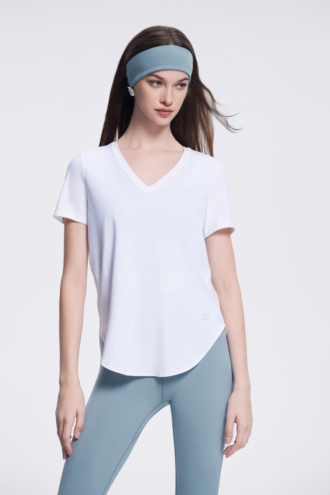 Classic White Short Sleeve - 女装运动衣 - 尼龙 
