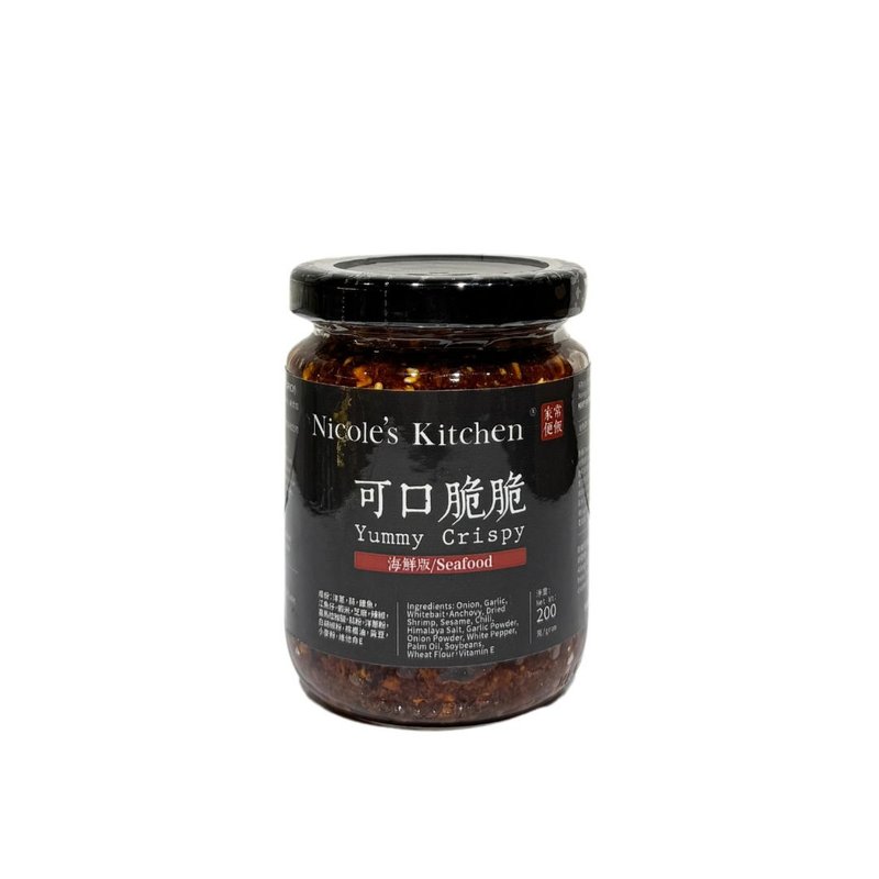 可口脆脆- 海鲜版-微辣 - 酱料/调味料 - 玻璃 