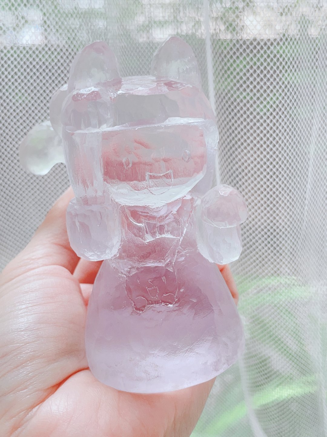 Crystal Clear Lucky Cat Pao | Art Toy - 摆饰 - 树脂 透明