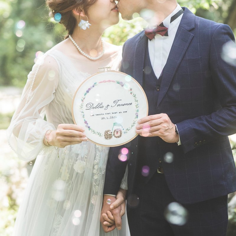 刺绣定制(20 cm) - 摆饰 - 绣线 多色