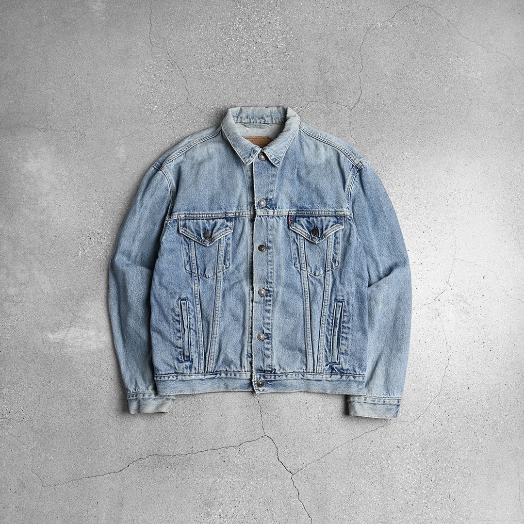 Vintage Levi's 美式牛仔外套 - 男装外套 - 其他材质 蓝色