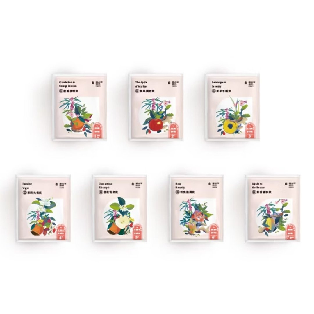 【薰衣草森林 Select】 月月好事 香草萃饮 7入组 | 滋补 美妍 - 茶 - 塑料 