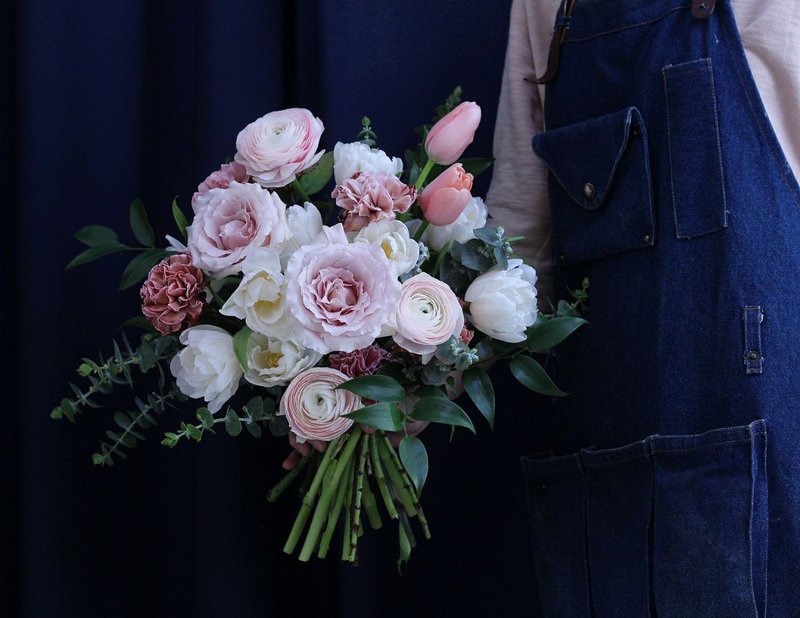 鲜花花球班【欧式无花泥技巧】 | 体验活动花艺课程 - 植栽 - 植物．花 