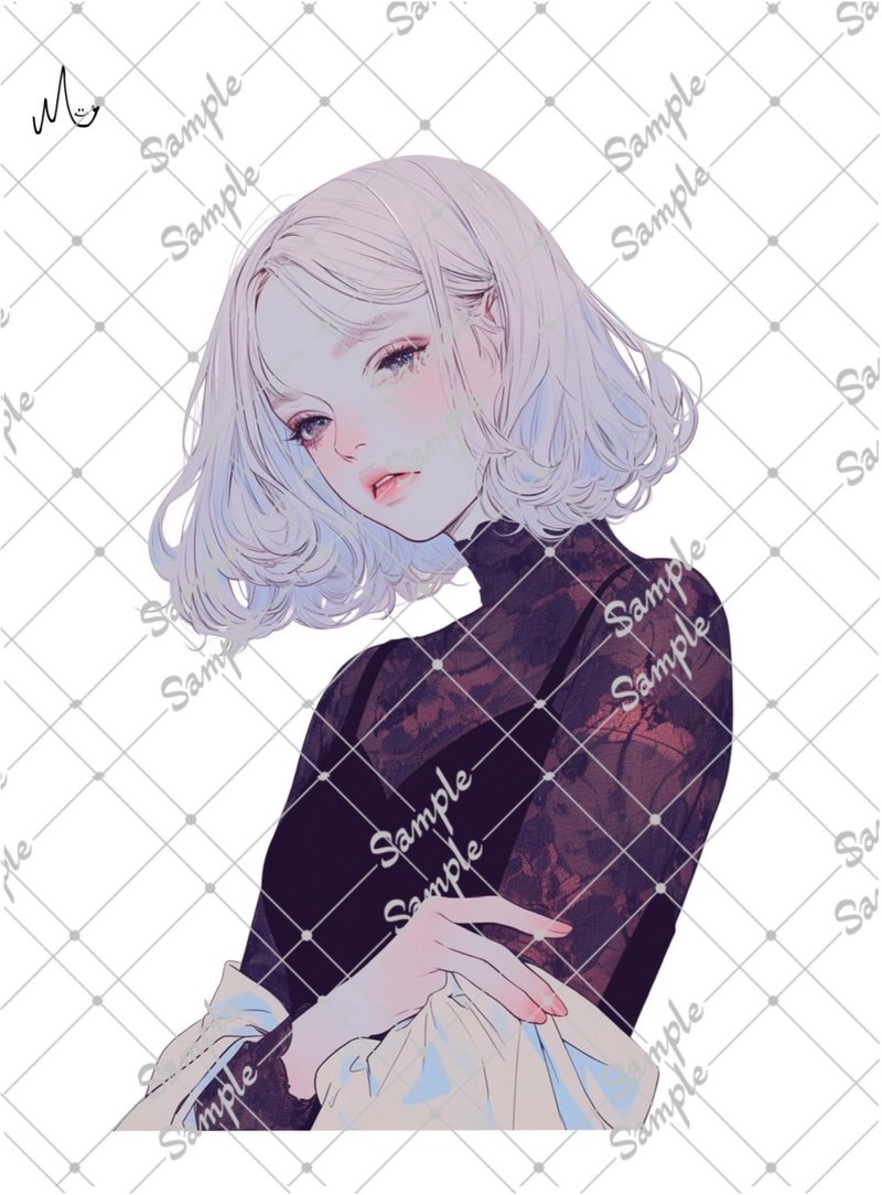 原创人物贴纸 - 贴纸 - 纸 