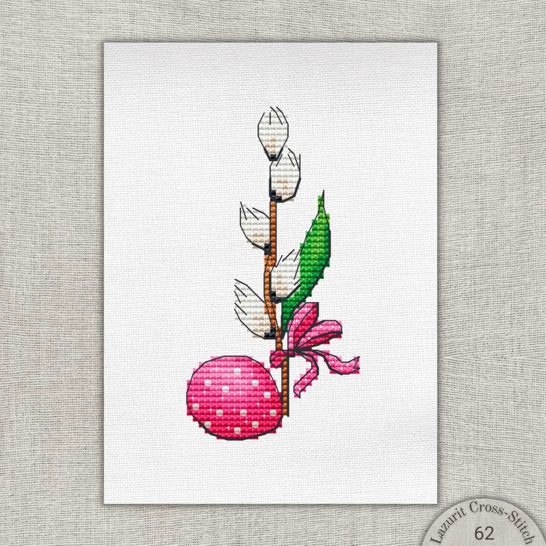 Willow cross stitch pattern - 其他数码商品 - 其他材质 