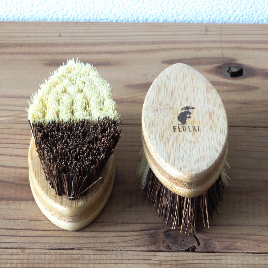 Eco-friendly Wooden Handle Sisal  Cleaning brush  x1 - 碗盘清洁 - 木头 咖啡色