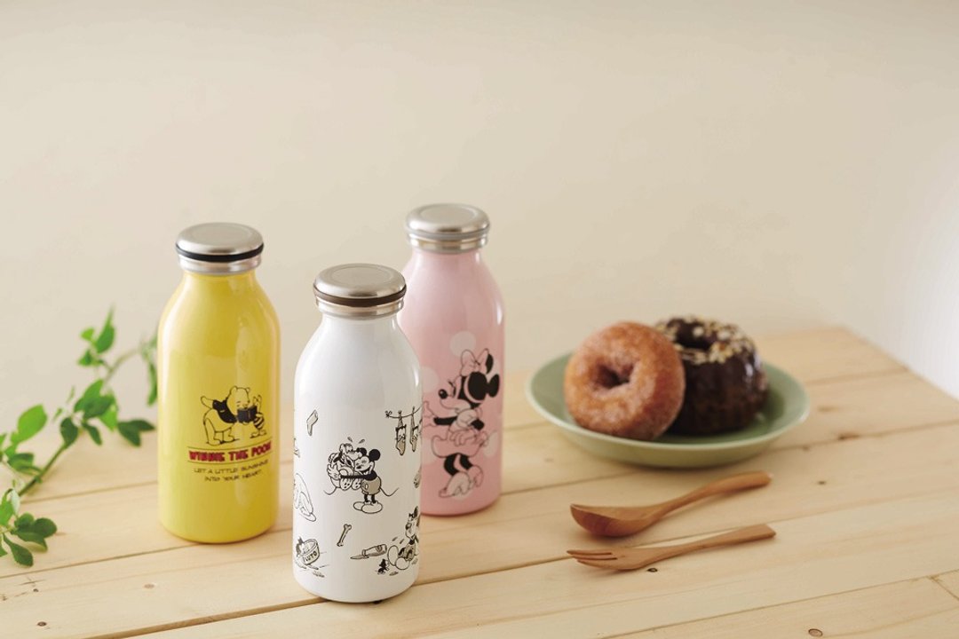 MOSH!x迪士尼90周年联名保温瓶350ml(米奇/米妮/小熊维尼/爱丽丝) - 保温瓶/保温杯 - 其他材质 