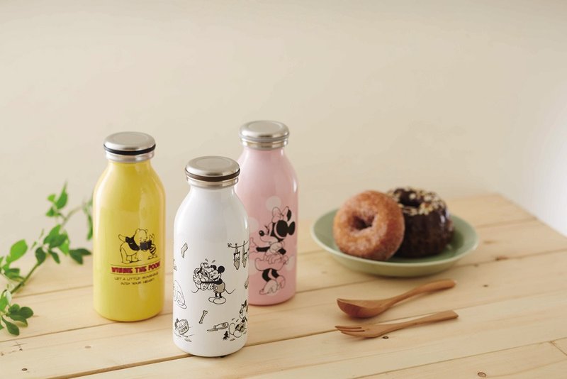 MOSH!x迪士尼90周年联名保温瓶350ml(米奇/米妮/小熊维尼/爱丽丝) - 保温瓶/保温杯 - 其他材质 
