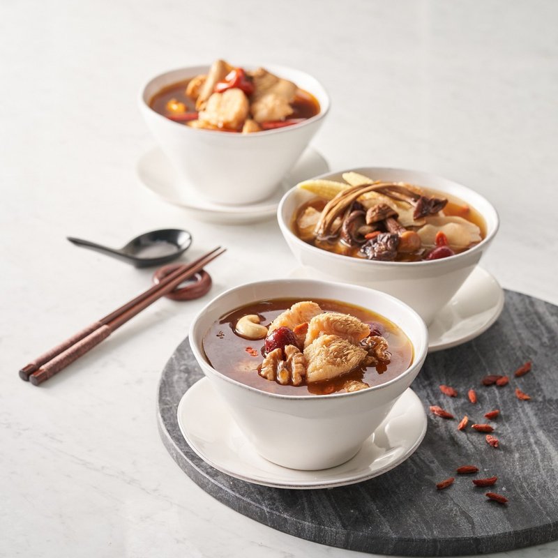 【包邮组】养生素中式汤品组合(内附10包) - 料理包 - 新鲜食材 