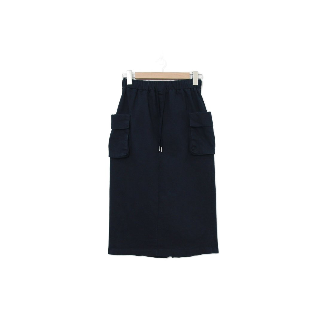 Back to Green- 复古丹宁长裙 31-44腰可穿 /ds-22 vintage skirt - 裙子 - 棉 