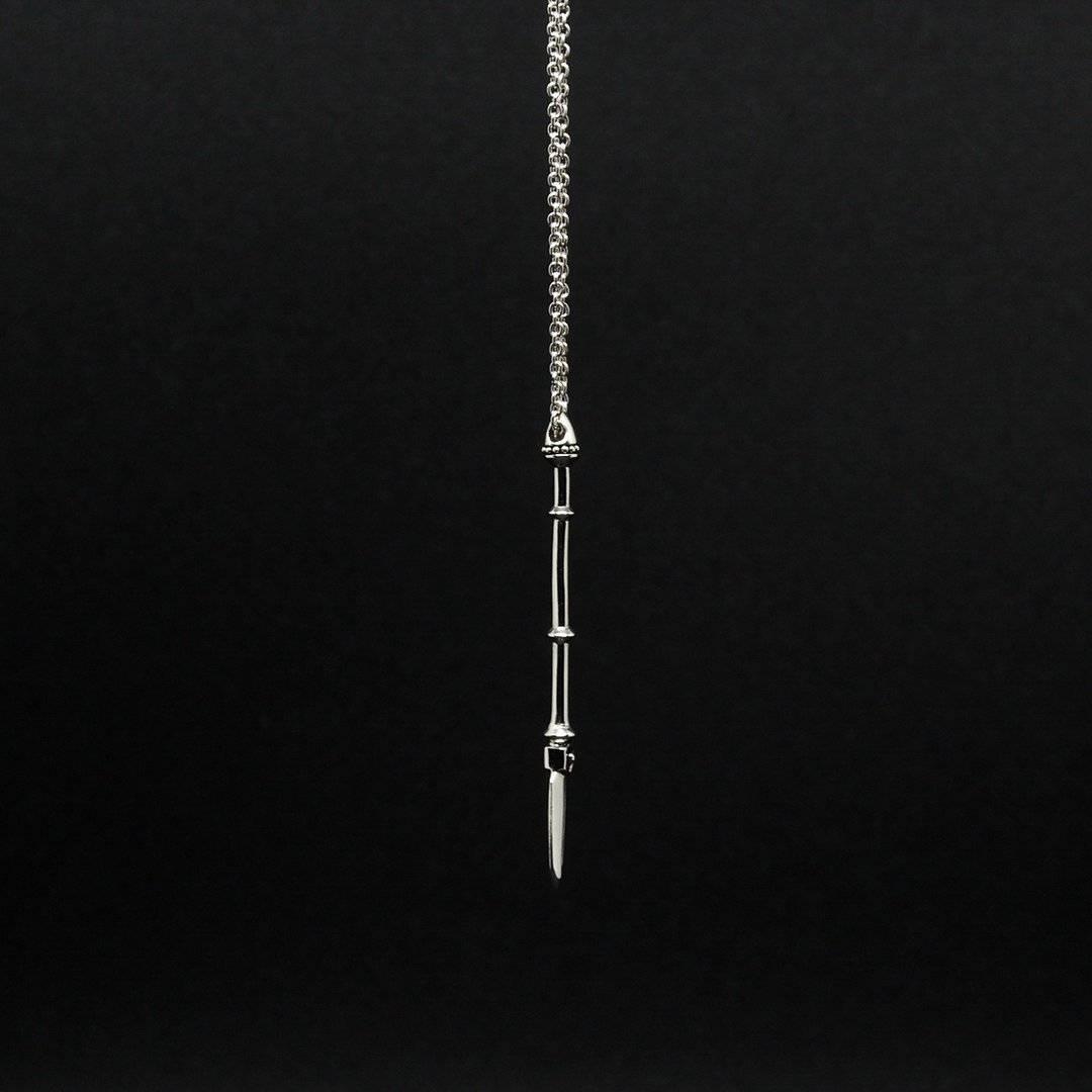 Spear of Hector silver Arm's collection - 项链 - 其他金属 白色