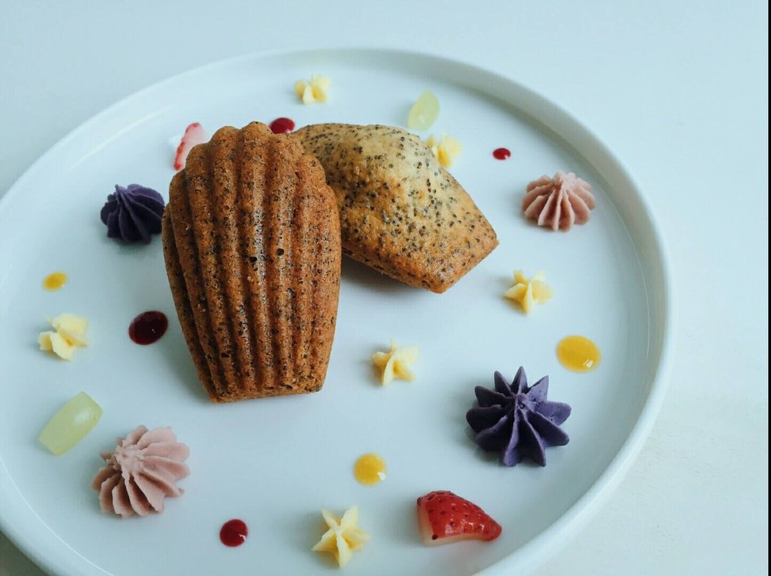 四分之三法式甜点 (玛德莲Madeleine) - 蛋糕/甜点 - 新鲜食材 多色