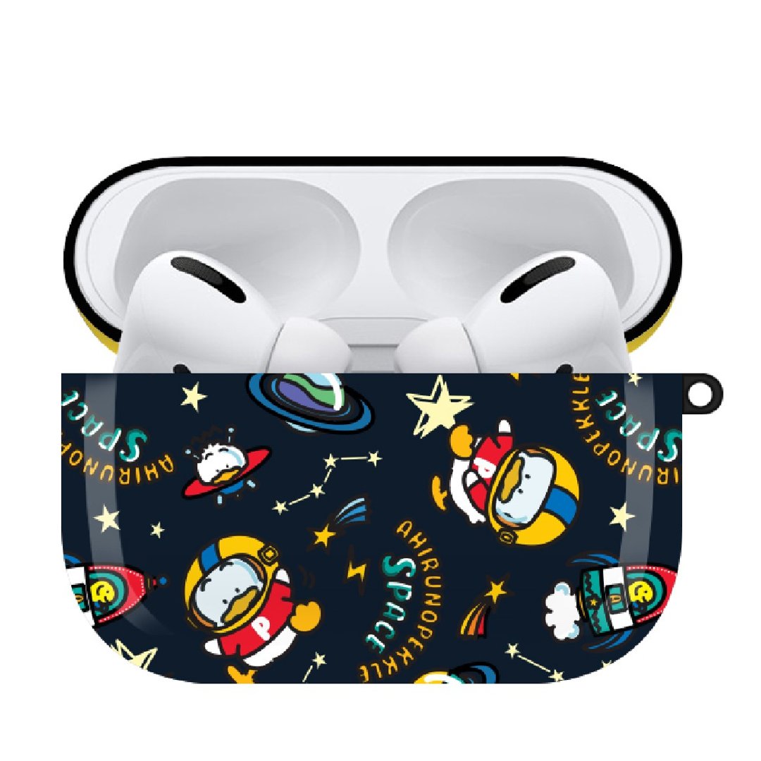 【Hong Man】三丽鸥系列 Airpods PRO 保护壳 贝克鸭 宇宙太空鸭 - 数码小物 - 塑料 多色