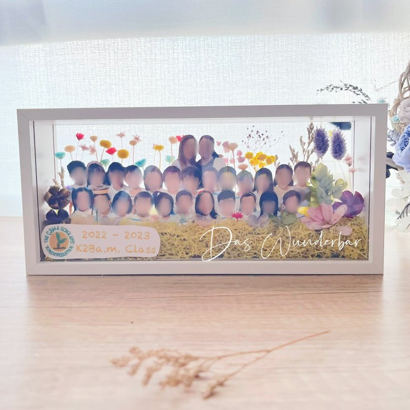 【香港花艺店】定制相片花架(L) - 干燥花/捧花 - 植物．花 多色