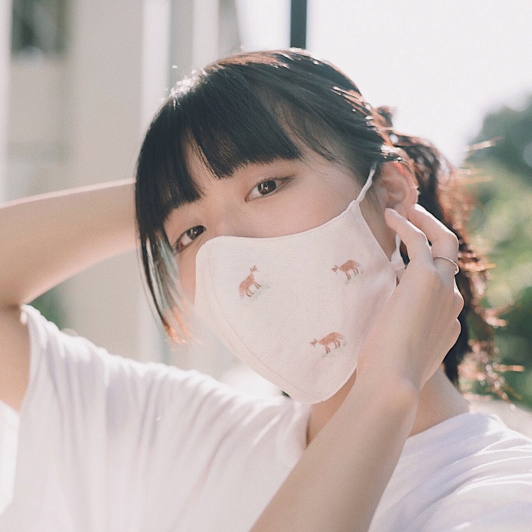 【Off-season sale】Fox~3d MASK adjustable Strap - 口罩 - 其他材质 白色