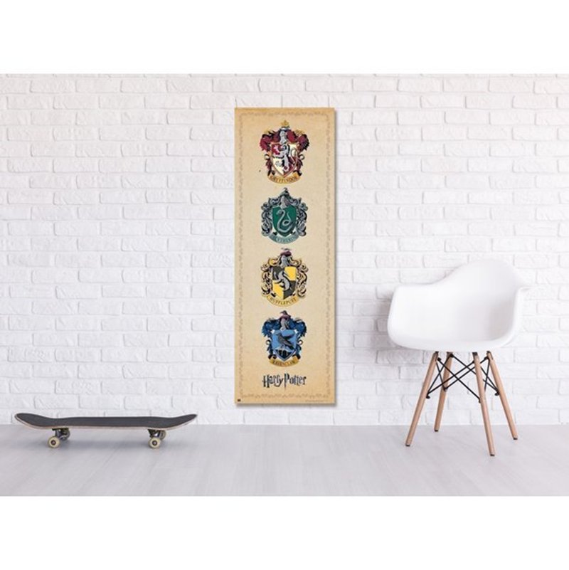 【哈利波特】霍格华兹四学院院徽 长型海报 Harry Potter - 海报/装饰画/版画 - 纸 多色