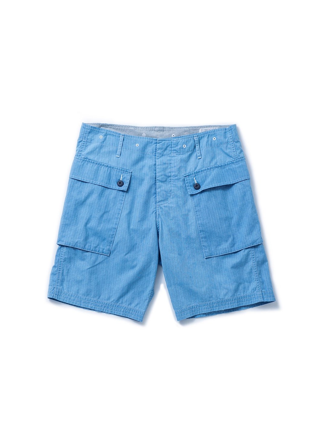 HYPERFUNCTION MONKEY SHORTS - 男士长裤 - 棉．麻 蓝色