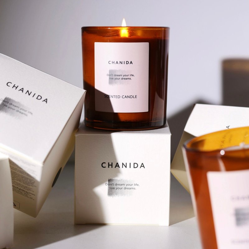 CHANIDA - 香氛蜡烛 / Scented Candle 150g - 蜡烛/烛台 - 玻璃 