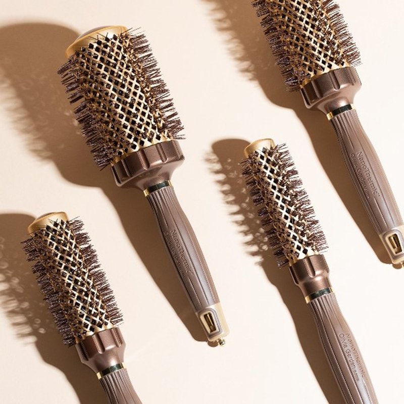 美国 Olivia Garden NTG陶瓷离子黄金波浪梳 - 彩妆刷具/镜子/梳子 - 其他材质 金色