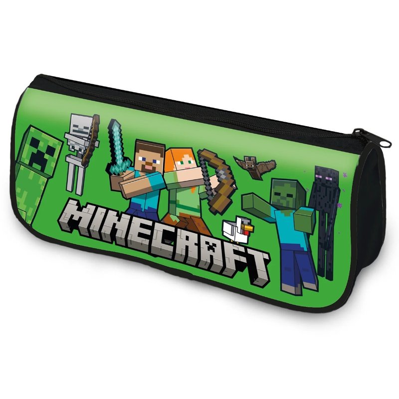 【Minecraft 】麦块笔袋 / 收纳袋 - 铅笔盒/笔袋 - 塑料 绿色