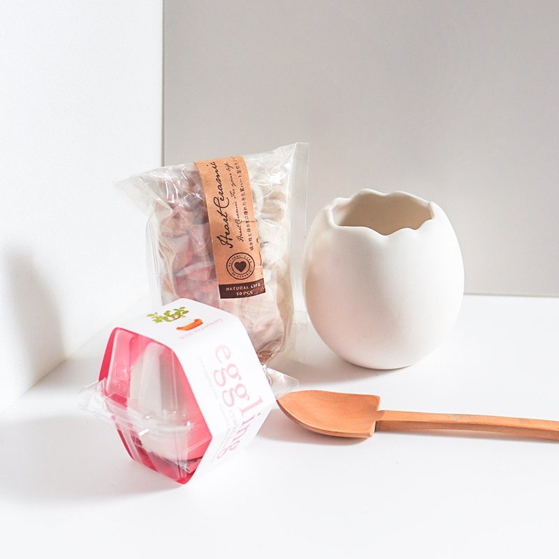 植感生活探险 植物学家特别福袋 - 植栽/盆栽 - 瓷 白色