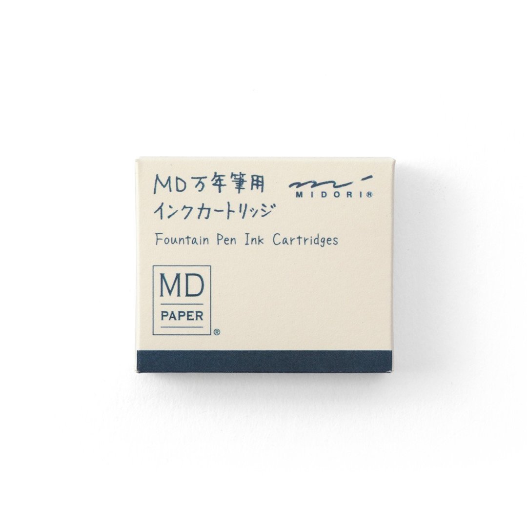 MIDORI MD钢笔补充墨水管 - 黑蓝 - 墨水 - 其他材质 多色