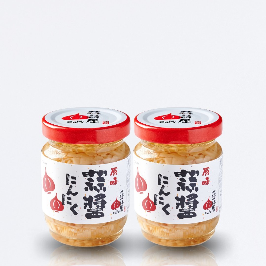 【蒜蒜屋-快速到货】原味蒜酱好事成双2入组 浓郁蒜香 云林蒜头 - 酱料/调味料 - 玻璃 白色