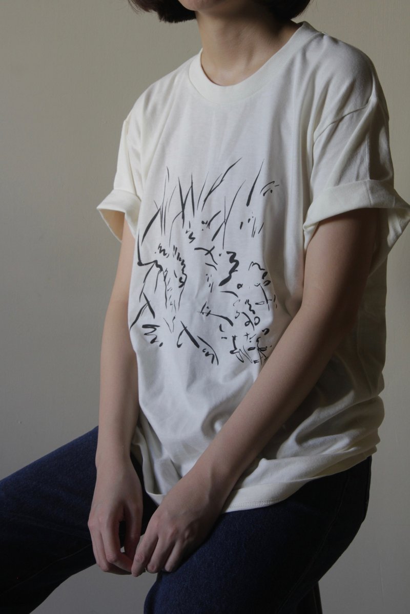 T shirt 欉 - 女装 T 恤 - 棉．麻 