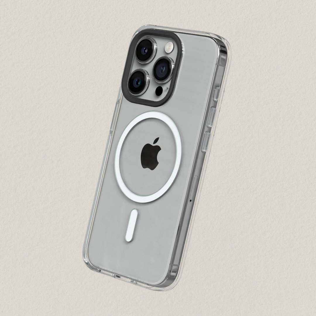 犀牛盾 Clear MagSafe 兼容透明防摔磁吸手机壳 for iPhone 15 系列 - 手机配件 - 塑料 多色