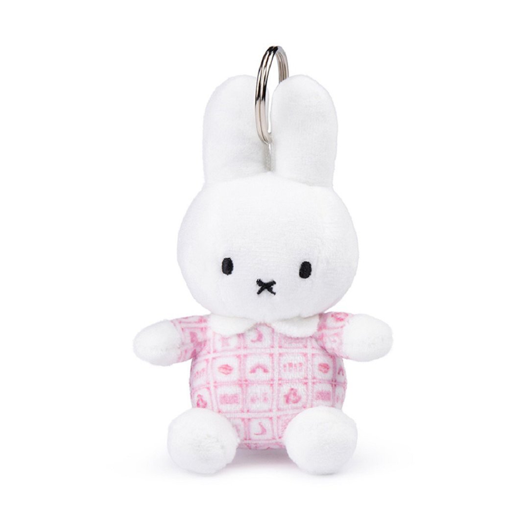 荷兰 Bon Ton Toys | Miffy 米飞兔 钥匙圈 荷兰风情 粉红 10cm - 钥匙链/钥匙包 - 其他材质 粉红色